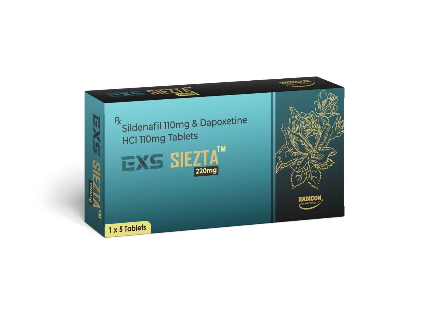 Sildenafil and Dapoxetine tablets
