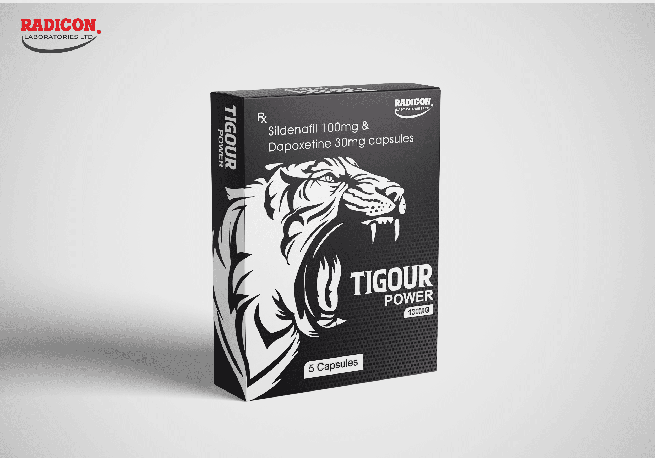 TIGOUR POWER 130mg Capsules