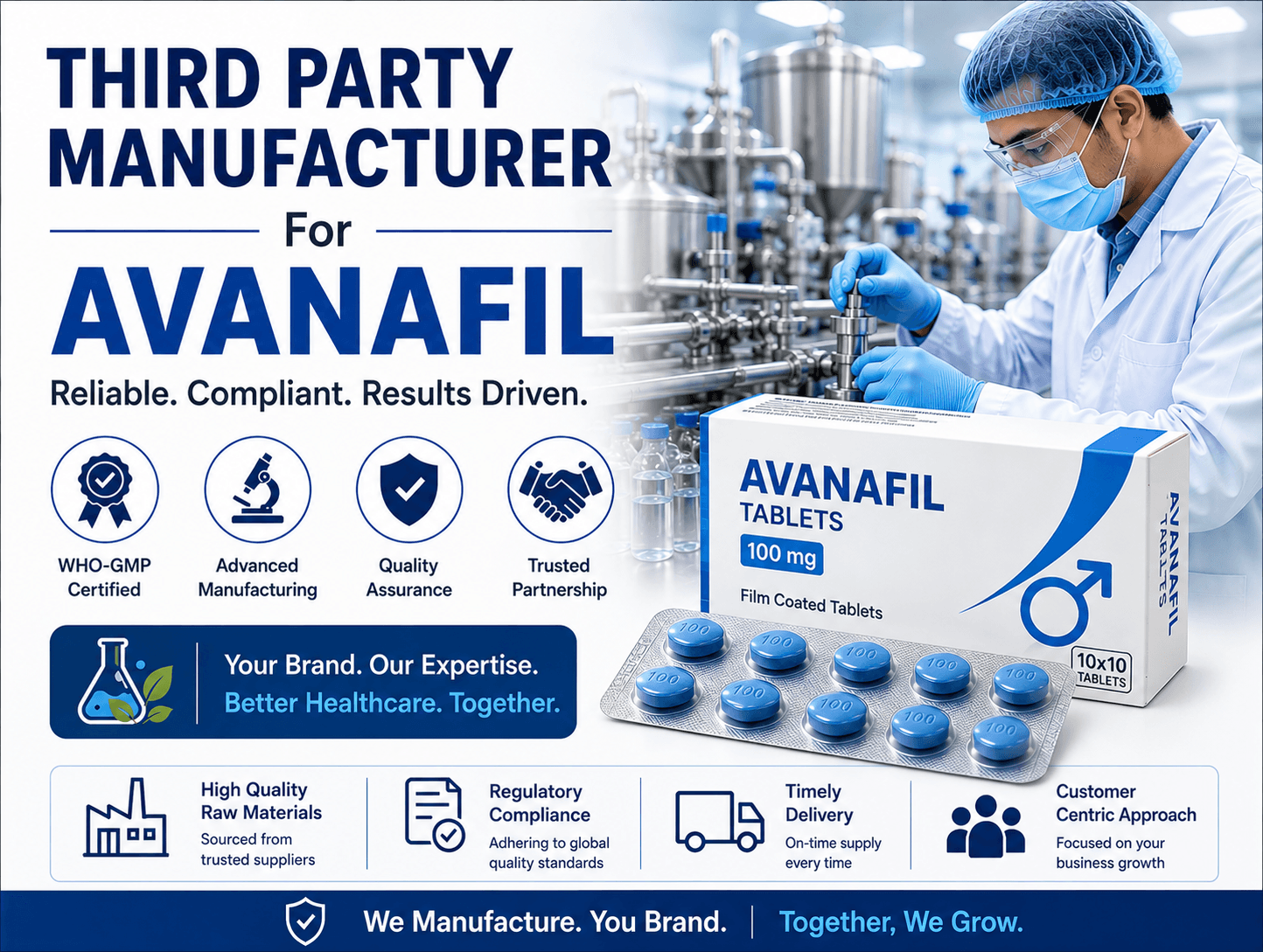 Third Party Manufacturer For Avanafil