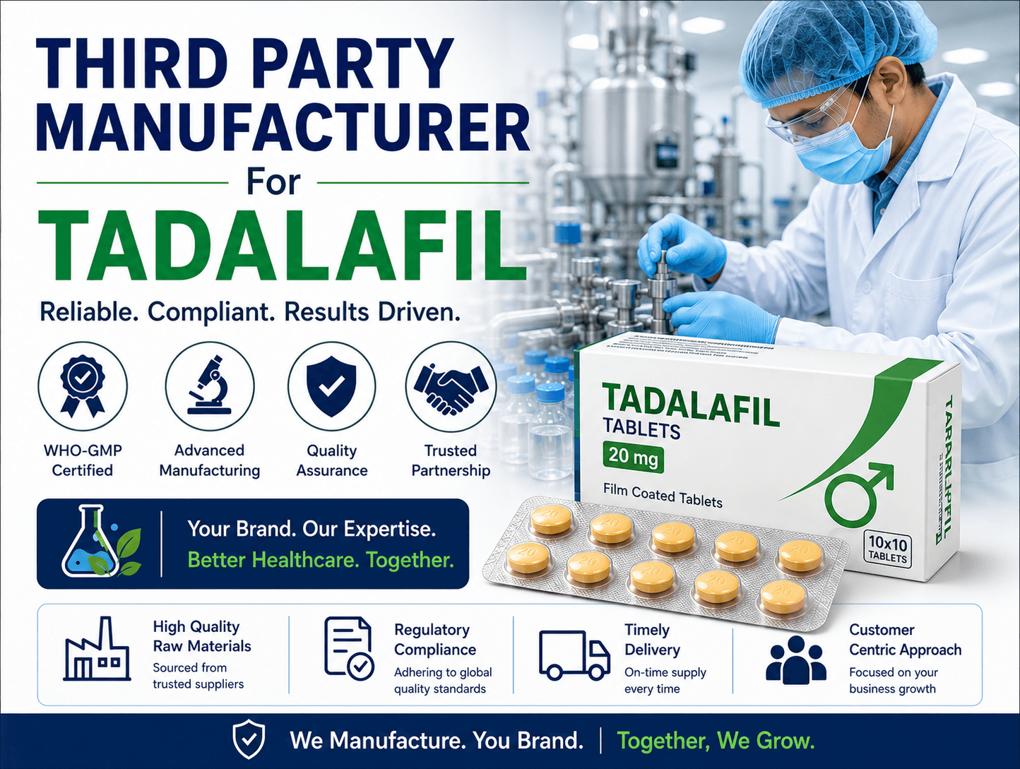 Third Party Manufacturer For Tadalafil
