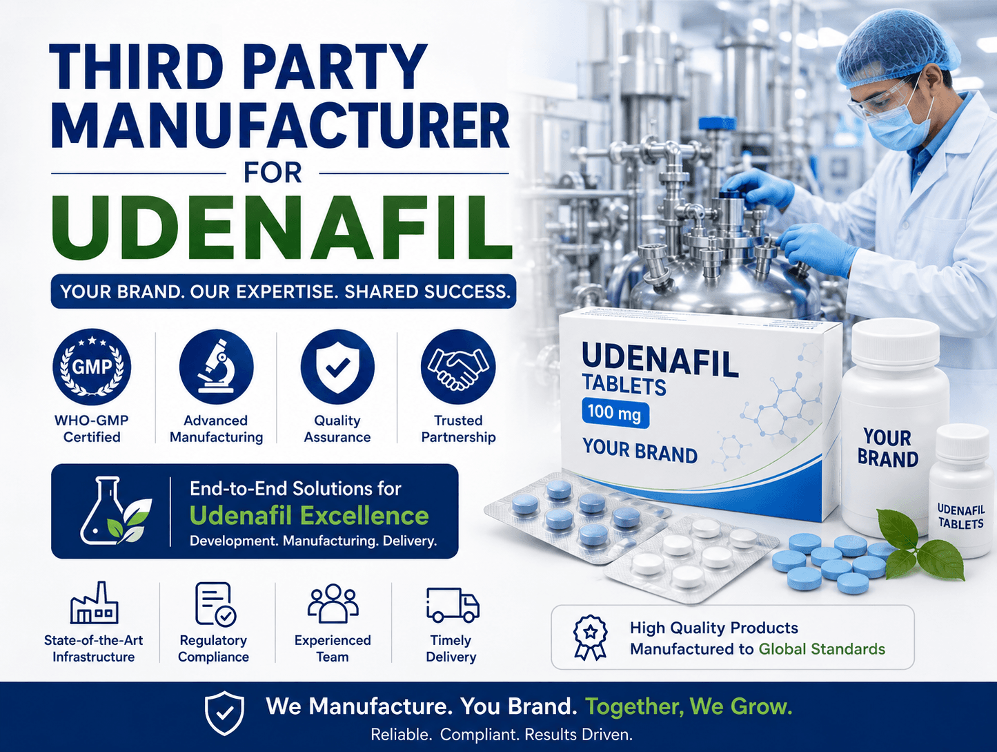 Third Party Manufacturer For Udenafil